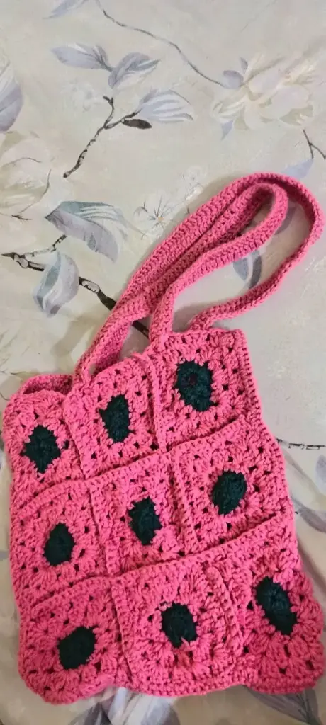 Woolen Crochet Bag